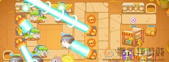 保卫萝卜4法老归来第28关通关攻略(图5) 保卫萝卜4法老归来第28关通关攻略(图5)