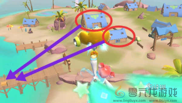 香肠派对喵沙岛猫尾沙滩怎么打(图2)