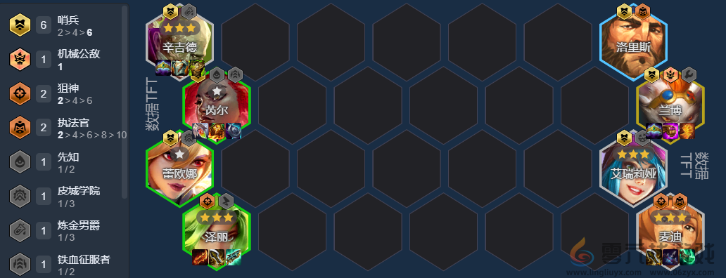 金铲铲之战13.6版本阵容推荐(图6) 金铲铲之战13.6版本阵容推荐(图6)