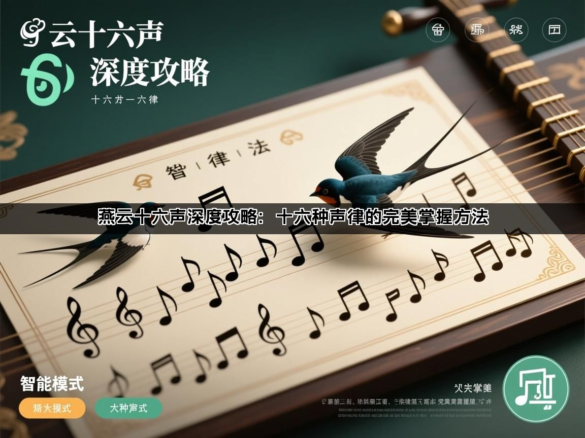 燕云十六声深度攻略：十六种声律的完美掌握方法(图1)