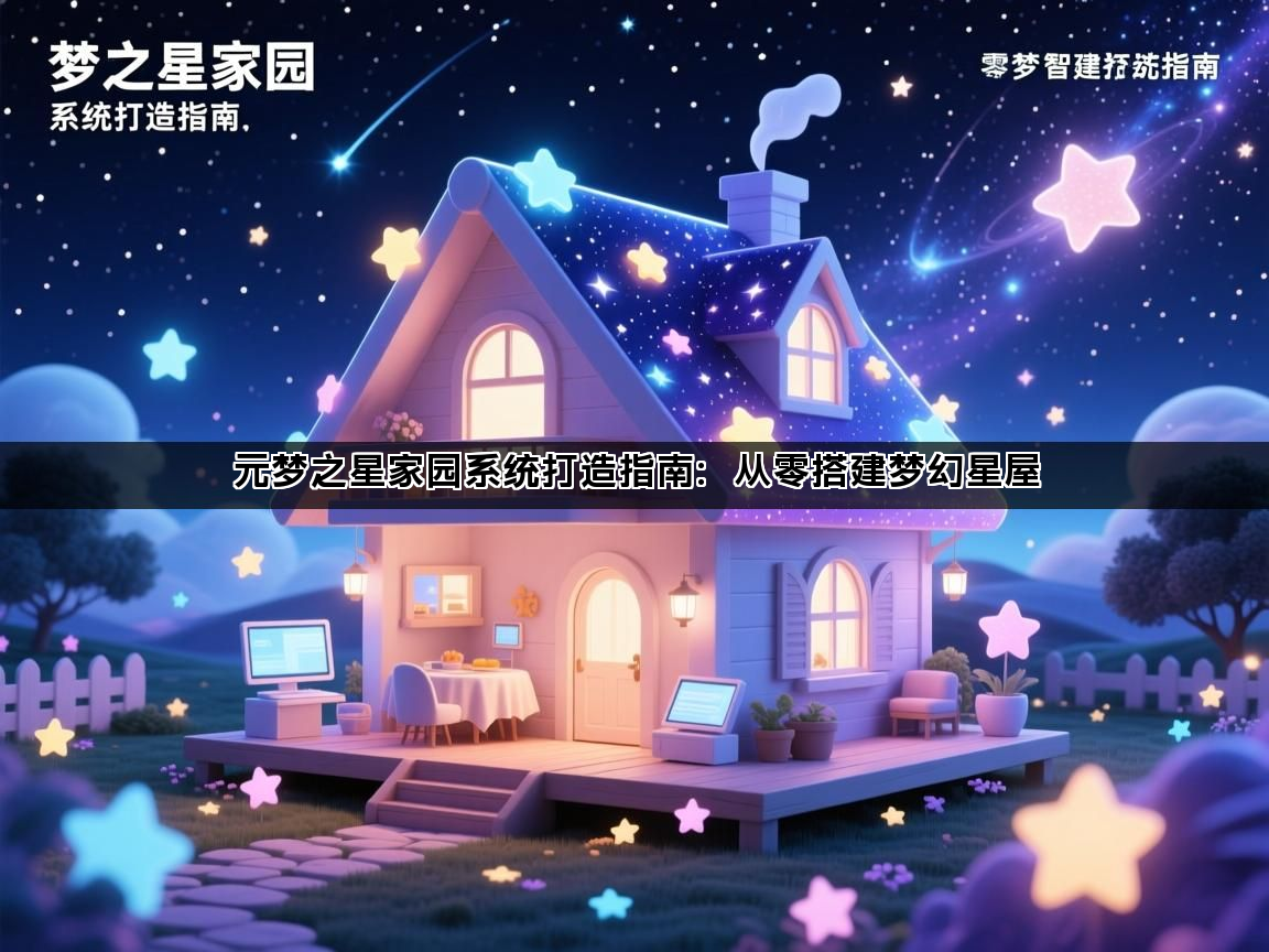 元梦之星家园系统打造指南：从零搭建梦幻星屋(图1)