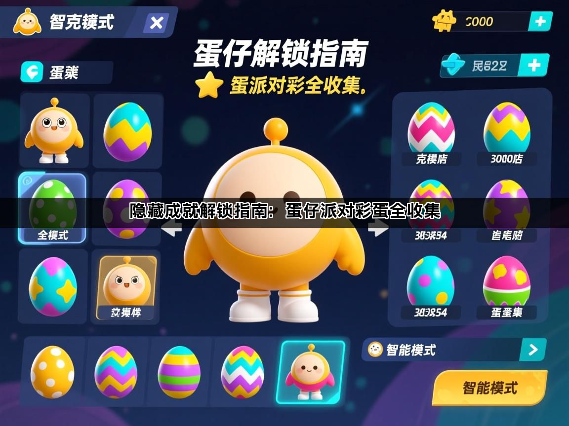 隐藏成就解锁指南：蛋仔派对彩蛋全收集(图1)