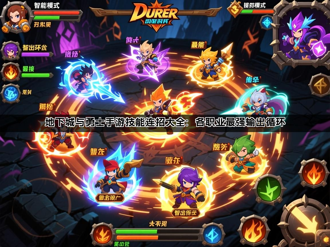 地下城与勇士手游技能连招大全：各职业最强输出循环(图1)